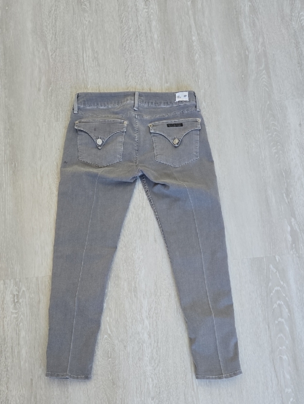 Hudson Jeans Grey Denim Waistband with Branded Label - Picture 5 of 7